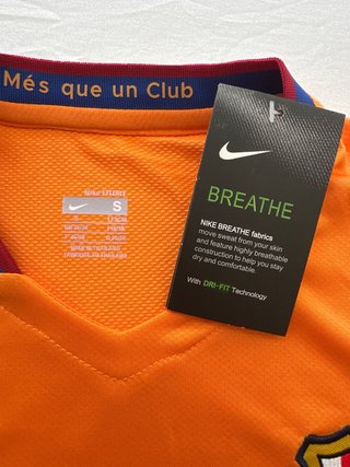 Camiseta FC Barcelona Nike Naranja Talla M