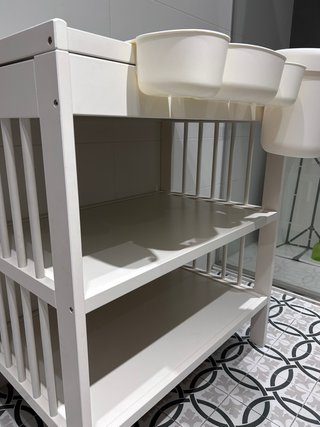 Cambiador bebé con accesorios +fundas impermeables