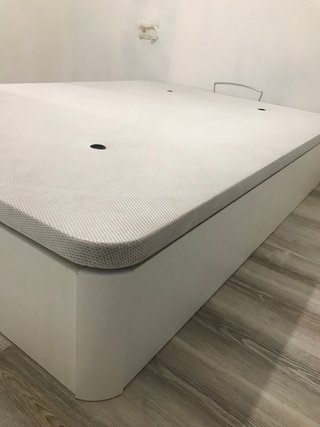 Canapé abatible madera y tela