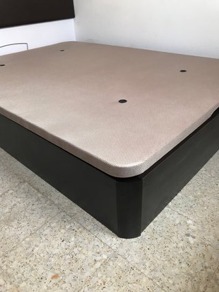 Canapé abatible madera y tela