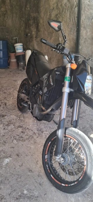 KTM 640 Prestige Supermotar Negra
