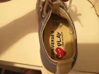 Converse x CDG Zapatillas Grises Talla 35