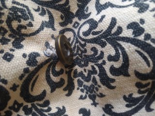 Mini mochila tela estampada