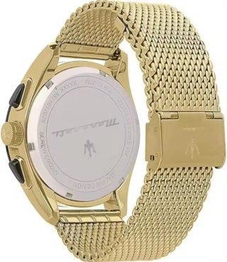 Reloj Maserati Negro y Dorado Hombre
