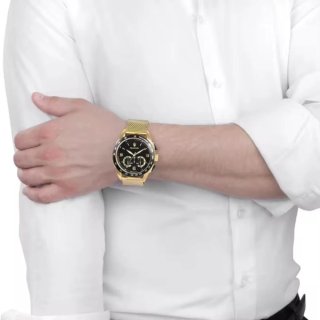 Reloj Maserati Negro y Dorado Hombre