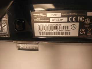 Monitor Philips LCD 4K Ultra HD 276E8V