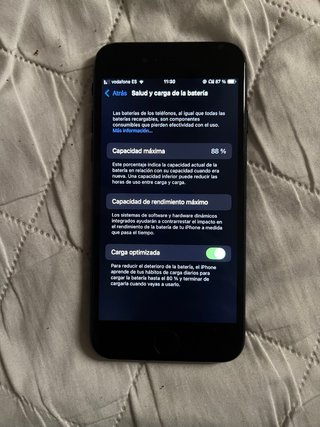 iPhone SE 2022 3ª Gen Negro 64GB