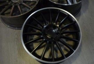 Llantas Mercedes C63 AMG W204 Negro Satinado