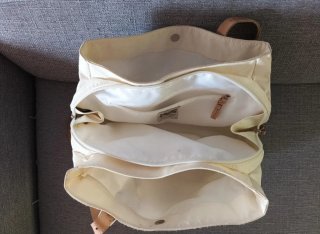 Borsa Bric's Beige/Bianca