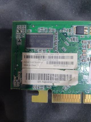 ATI Radeon 9200SE 128MB AGP