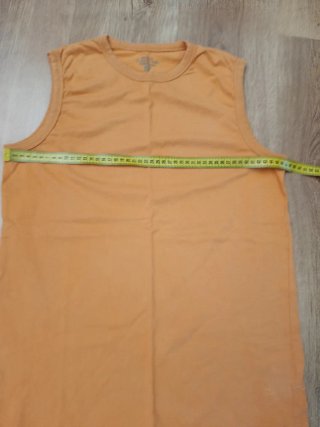 Camiseta sin mangas hombre S TEX naranja