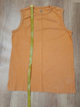 Camiseta sin mangas hombre S TEX naranja
