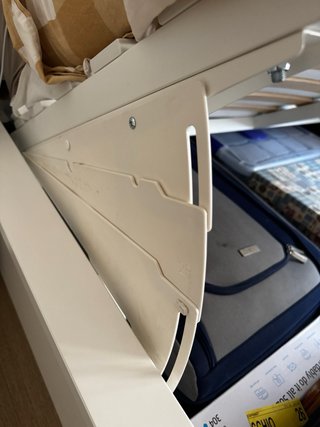 Malm Canapé Abatible Blanco de Ikea