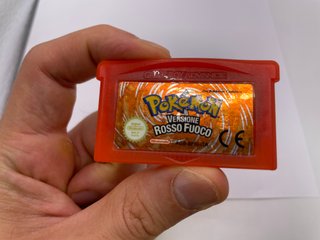 Pokemon Versione Rosso Fuoco Nintendo Game Boy Adv