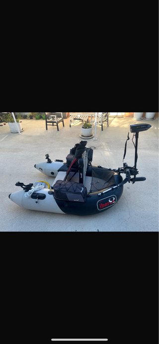 Pato de pesca Iberux con motor