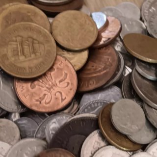 Lote 2kg Monedas del Mundo