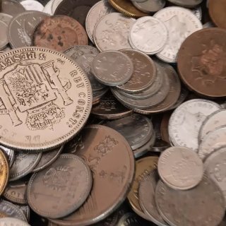 Lote 2kg Monedas del Mundo