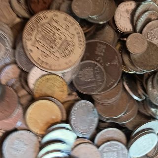 Lote 2kg Monedas del Mundo