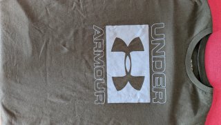 Camiseta Under Armour Talla XL Niño Verde Oliva