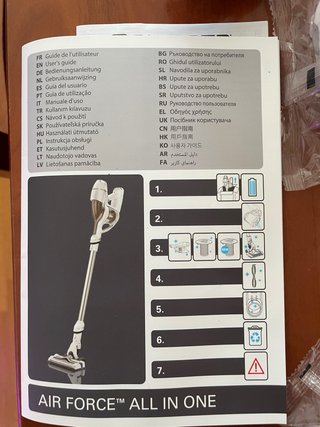 Rowenta Air Force aspiradora sin cable