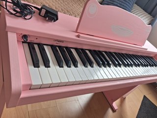 Piano Eléctrico Infantil Rosa