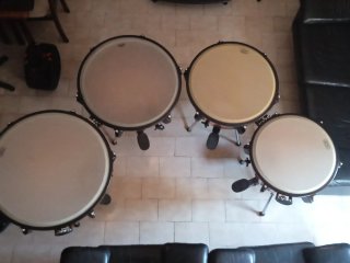 Timbales Adams Universal 32/29/26/23 con fundas