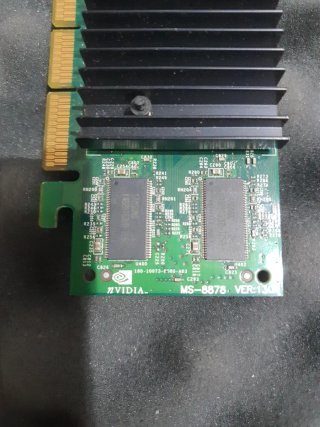 Tarjeta Gráfica AGP NVidia 8878 Ver.130 64MB