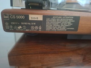 Giradischi Dual CS 5000