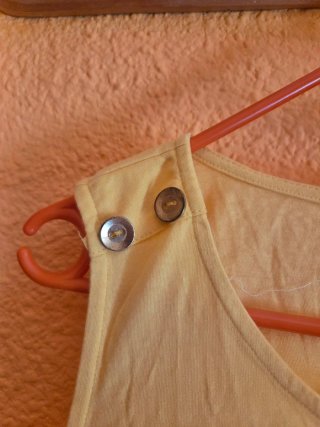 Camiseta tirantes Sfera Basic amarilla Talla M