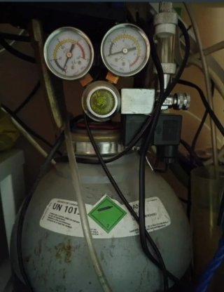 Sistema CO2 Acuario con Manómetros