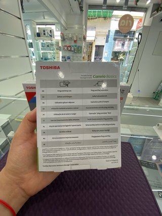 Disco Duro Externo Toshiba 4TB Canvio Basics