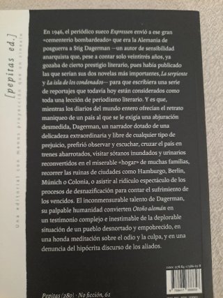 Otoño alemán, S. Dagerman
