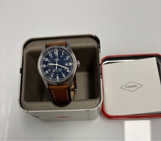 Reloj Fossil Solar Defender Esfera Azul