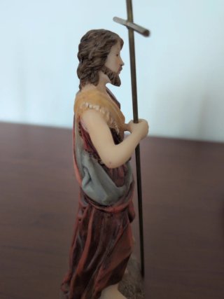 San Juan Bautista Resina 15cm