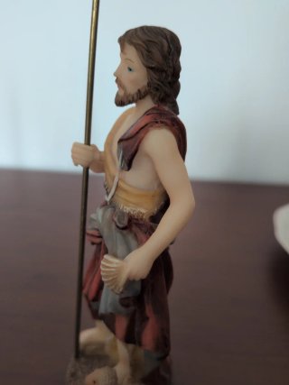 San Juan Bautista Resina 15cm