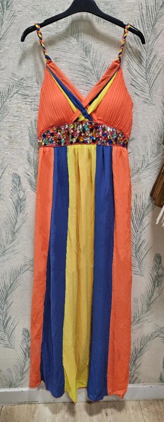Vestido largo fiesta, verano