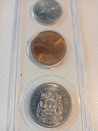 Set di monete canadesi 1987