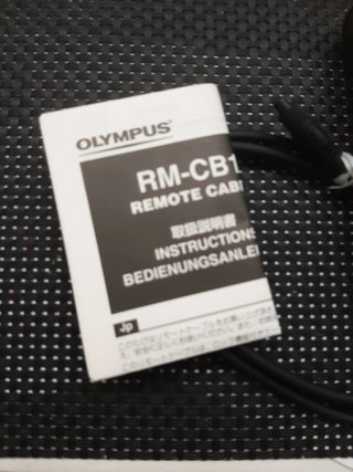 Cavo di comando remoto Olympus RM-CB1. Nuovo