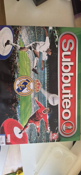 Juego Subbuteo Edición Real Madrid
