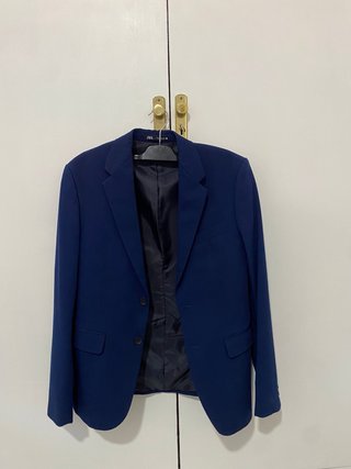 Traje de chaqueta y pantalón ZARA azul Talla 36
