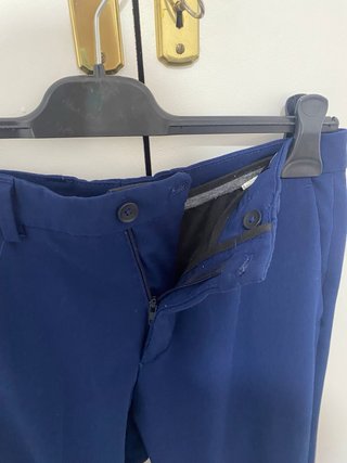 Traje de chaqueta y pantalón ZARA azul Talla 36