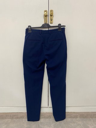 Traje de chaqueta y pantalón ZARA azul Talla 36