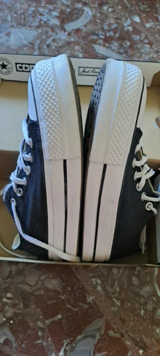 Converse All Star 39 Plataforma Negras