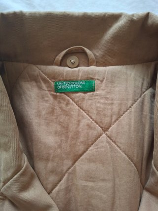 Abrigo Benetton Beige
