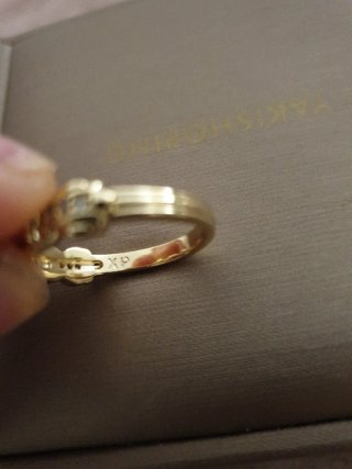 Anillo Chapado Oro 18k Talla 7