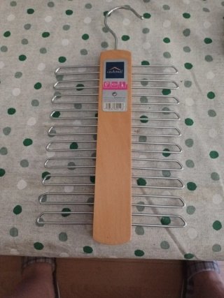 Percha para corbatas y cinturones
