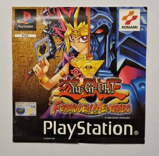 Yu-Gi-Oh! Forbidden Memories PS1 Playstation Sony