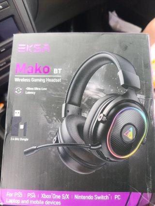 Auriculares Eksa Mako BT Inalámbricos Gaming