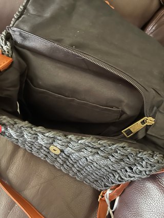 Bolso de  negro y marrón