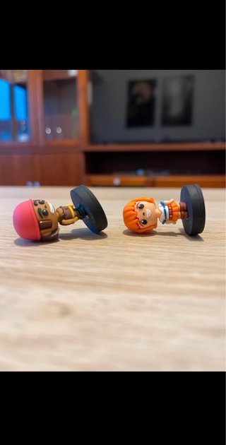 Mini figuras cabezonas One Piece